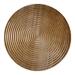 Журнальный столик с круглой фактурной столешницей из натурального дерева Vortex варинант исполнения - 2 | Loft Concept в Орле