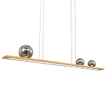 Светодиодная линейная люстра IONA Сhandelier gold 103 варинант исполнения - 1 | Loft Concept в Орле