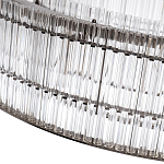 Подвесная люстра в форме круга Light Source Antique Nickel варинант исполнения - 2 | Loft Concept в Орле