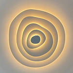 Потолочная люстра круглая многослойная Multilayering варинант исполнения - 9 | Loft Concept в Орле