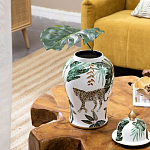Ваза из фарфора с ручной росписью Leopard Collection  варинант исполнения - 7 | Loft Concept в Орле