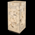 Торшер прямоугольный из натурального камня Calcite Geometry варинант исполнения - 13 | Loft Concept в Орле