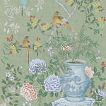 Обои ручная роспись Temple Newsam Mercury Grey варинант исполнения - 3 | Loft Concept в Орле