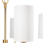Люстра с белыми плафонами в форме цилиндра и металлическим основанием Nicoleta варинант исполнения - 2 | Loft Concept в Орле