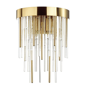 Настенный светильник Luxury Gold & Glass Stripes
