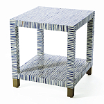 Тумба Прикроватная Snartoon Bone Inlay Bedside Cabinet варинант исполнения - 1 | Loft Concept в Орле