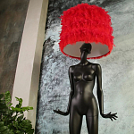 Лампа MANNEQUIN LAMP с абажуром модельный позинг варинант исполнения - 6 | Loft Concept в Орле