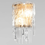 Бра с эффектом стекающего стекла и прозрачными трубками Textured Glass варинант исполнения - 4 | Loft Concept в Орле