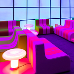 Дизайнерское кресло зеленое Poltronova Sofo Verosa Green Pink Armchair варинант исполнения - 14 | Loft Concept в Орле