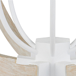 Подвесной светильник из дерева в форме сферы Eco Light варинант исполнения - 1 | Loft Concept в Орле