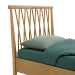 Кровать детская из массива гевеи Eliza варинант исполнения - 4 | Loft Concept в Орле