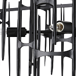 Люстра черная остроконечной формы Black Satin варинант исполнения - 2 | Loft Concept в Орле