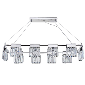 Люстра Crystal Pendants chrome 10