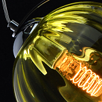 Подвесной светильник со стеклянном плафоном в форме бокала Kaleido варинант исполнения - 31 | Loft Concept в Орле