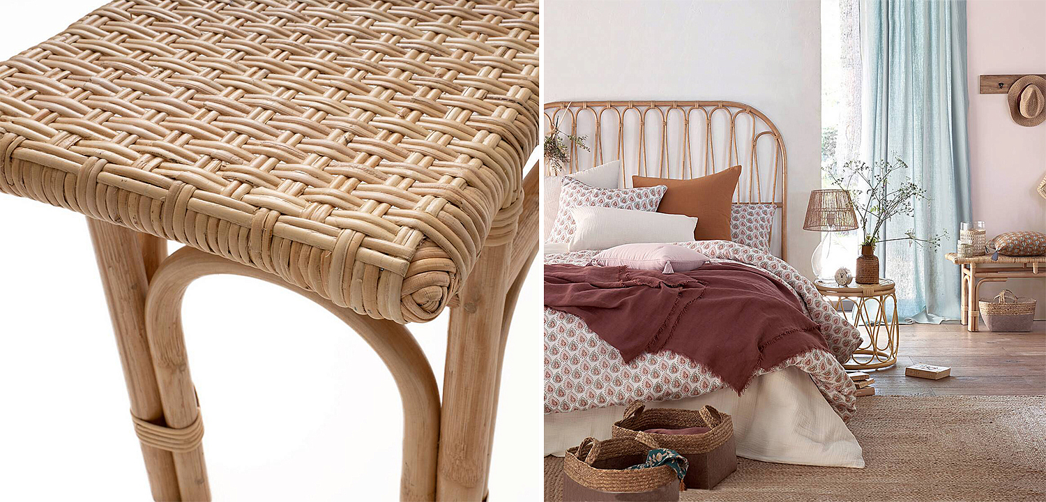 Банкетка Ole Wicker Rattan Banquet Банкетка Ole Wicker Rattan Banquet - Loft-Concept в Орле