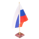 Флагшток на подставке из натурального камня Stone Flagpole варинант исполнения - 2 | Loft Concept в Орле