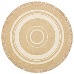 Ковер из комбинированного состава с узором The Cycle of Happiness варинант исполнения - 1 | Loft Concept в Орле