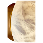 Бра в форме диска из натурального камня Cryptocrystalline Stone варинант исполнения - 3 | Loft Concept в Орле