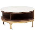 Круглый кофейный стол Sadie Round Coffee Table варинант исполнения - 1 | Loft Concept в Орле