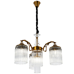 Подвесная люстра с плафонами с виде трубчатых хрустальных подвесок Cadice Chandelier варинант исполнения - 2 | Loft Concept в Орле