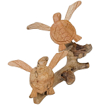 Статуэтка из дерева черепахи Animals of the World 25 варинант исполнения - 1 | Loft Concept в Орле