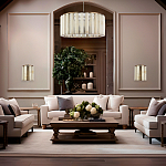 Люстра с абажуром из стекла и премиального алебастра Ravishment варинант исполнения - 7 | Loft Concept в Орле