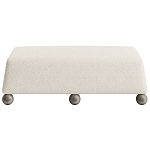 Дизайнерская Банкетка Wakonda с деревянными шариками  варинант исполнения - 2 | Loft Concept в Орле