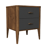 Тумба прикроватная с 2-мя ящиками Tasteful Furniture Light варинант исполнения - 4 | Loft Concept в Орле