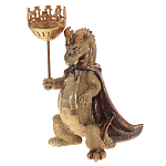 Подсвечник в виде дракона Dragon candlestick Green Gold Brown L or R варинант исполнения - 5 | Loft Concept в Орле