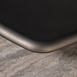 Столик журнальный квадратный  с полкой Sculptural Marble Accent с мрамором  варинант исполнения - 6 | Loft Concept в Орле