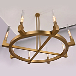 Люстра CANELLE Round Chandelier 8 Modern Brass варинант исполнения - 2 | Loft Concept в Орле