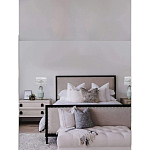 Настольная лампа с принтом на белом тканевом абажуре Roof Garden Lamp варинант исполнения - 6 | Loft Concept в Орле