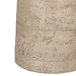 Столик приставной с круглой столешницей Textured Cream Table варинант исполнения - 4 | Loft Concept в Орле