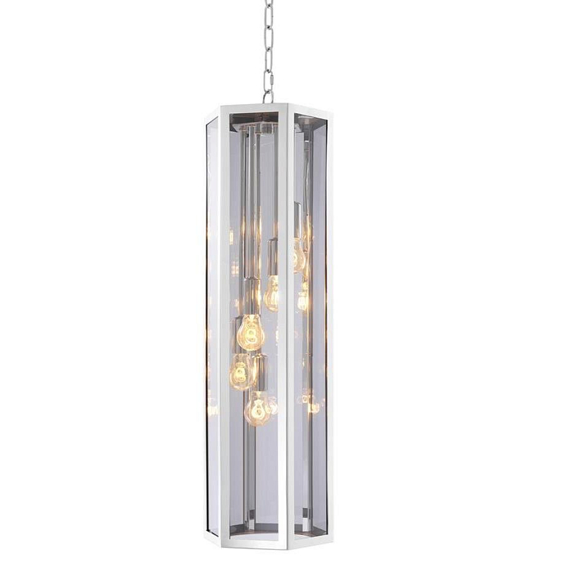 Люстра Chandelier Rondoni Nickel Никель Дымчатый (Smoke) Люстра Chandelier Rondoni Nickel Никель Дымчатый (Smoke) в Орле | Loft Concept