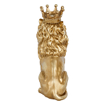 Статуэтка лев с детализированной гривой и изящной короной Lion Crown  варинант исполнения - 3 | Loft Concept в Орле