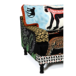 Большой Трехместный Диван с цветным принтом Qalakabusha Large Sofa варинант исполнения - 4 | Loft Concept в Орле