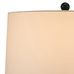 Настольная лампа зеленая с тканевым абажуром Splashes of Green Moss варинант исполнения - 3 | Loft Concept в Орле