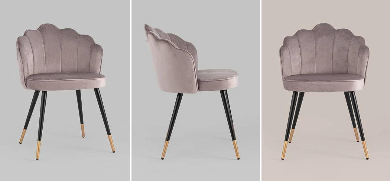 Стул Bristol Chair Пепельно-Розовый Цвет Стул Bristol Chair Пепельно-Розовый Цвет - Loft-Concept в Орле