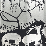 Обои ручная роспись в стиле Арт-деко Rateau Original colourway on Electrum gilded paper варинант исполнения - 2 | Loft Concept в Орле