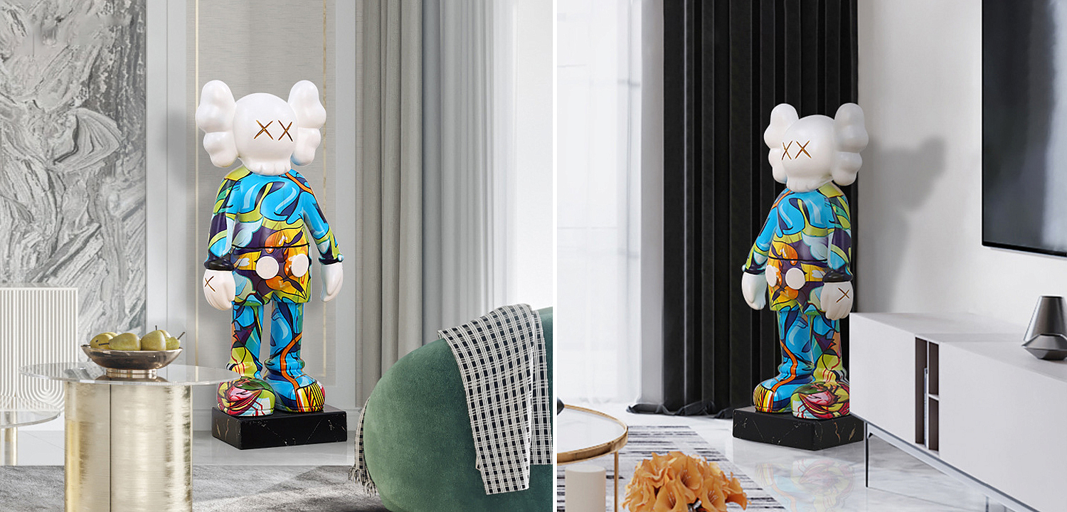 Статуэтка KAWS Painted on stand Статуэтка KAWS Painted on stand - Loft-Concept в Орле