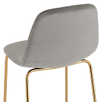 Барный стул на золотистых ножках VENDRAMIN Grey варинант исполнения - 7 | Loft Concept в Орле