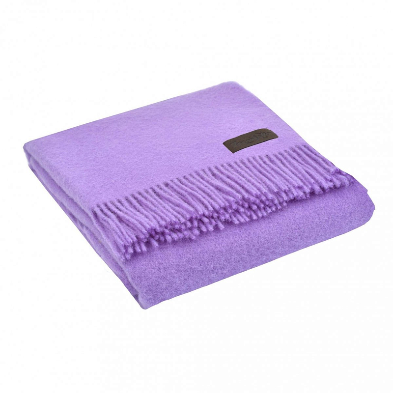 Плед DALIA 3827 Marzotto Violet Dusk ( фиолетовый сумрак ) в Орле | Loft Concept 