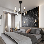 Бра с прозрачным плафоном из стекла Umbrella варинант исполнения - 4 | Loft Concept в Орле