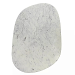 Журнальный столик овальный с мраморной столешницей Decor Showcase варинант исполнения - 2 | Loft Concept в Орле