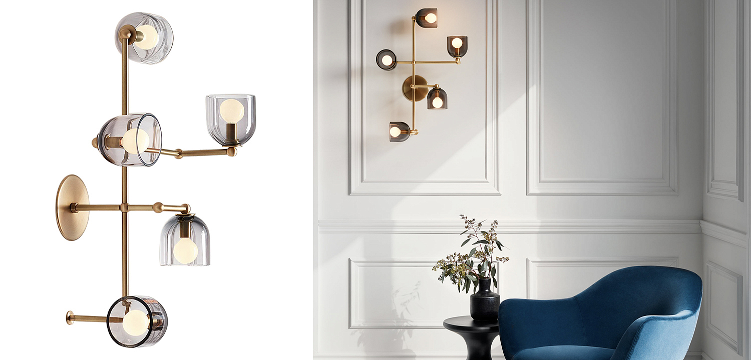 Бра Edie Sconce smok Бра Edie Sconce smok - Loft-Concept в Орле