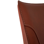 Стул коричневый из искуственной кожи на 4-х ножках Enigma Brown варинант исполнения - 4 | Loft Concept в Орле