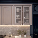 Угловая кухня с островом из массива дерева Amaline Kitchen Set варинант исполнения - 2 | Loft Concept в Орле