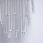 Бра с круглым основанием и длинными прозрачныи стеклянными трубками Nembus варинант исполнения - 6 | Loft Concept в Орле