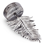 Статуэтка Metal Flowers античная платина варинант исполнения - 2 | Loft Concept в Орле