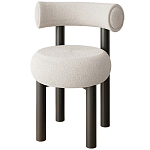 Стул с обивкой букле Pierres Grey Boucle Chair варинант исполнения - 1 | Loft Concept в Орле